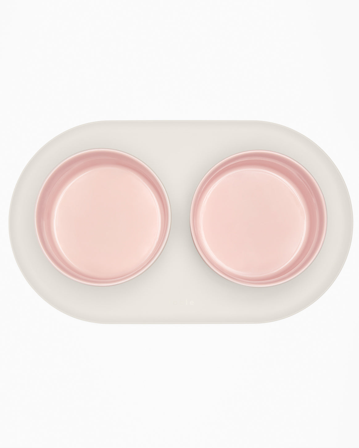 Premium Dog Dining Set – Ceramic Bowl & Silicone Mat