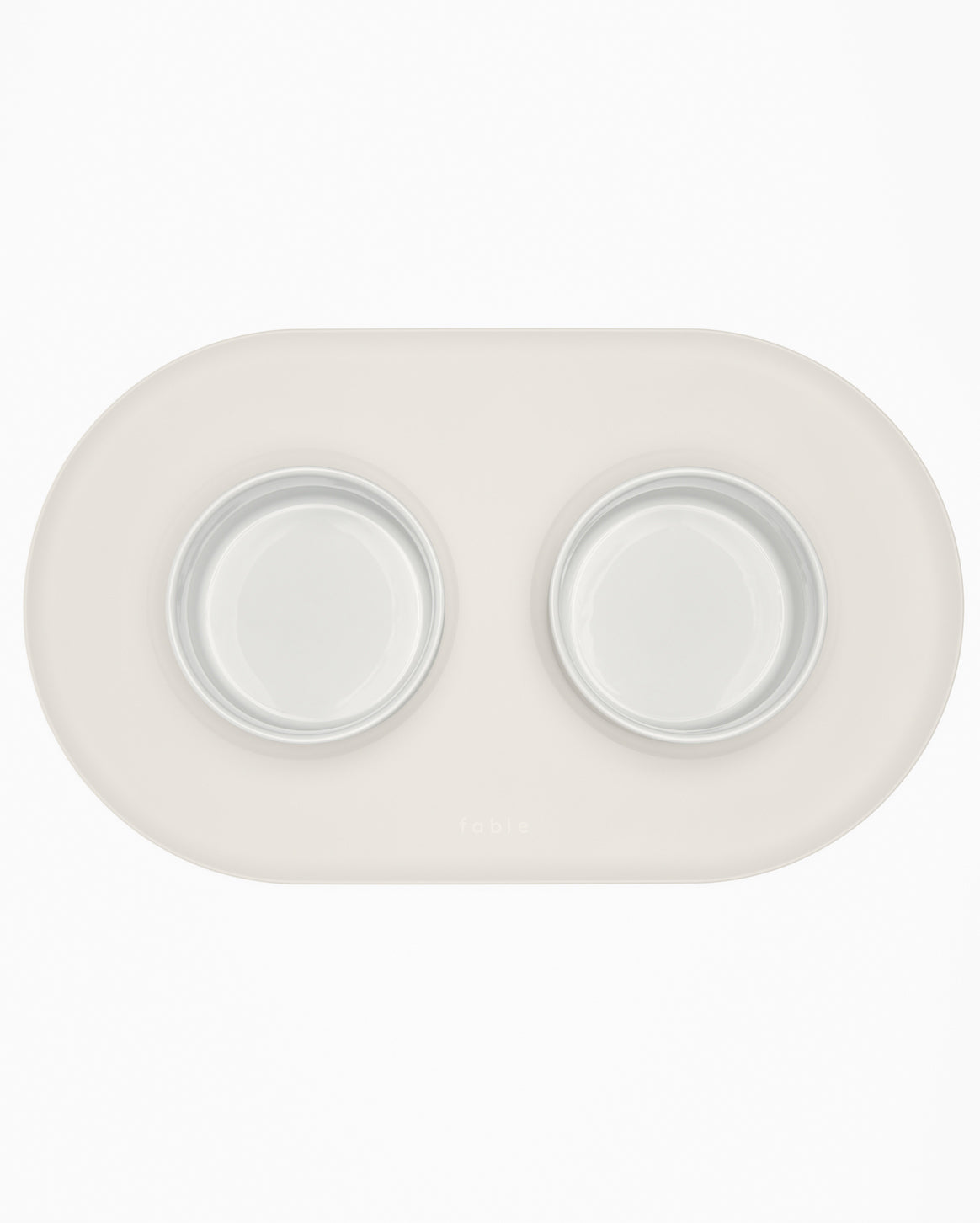 Premium Dog Dining Set – Ceramic Bowl & Silicone Mat