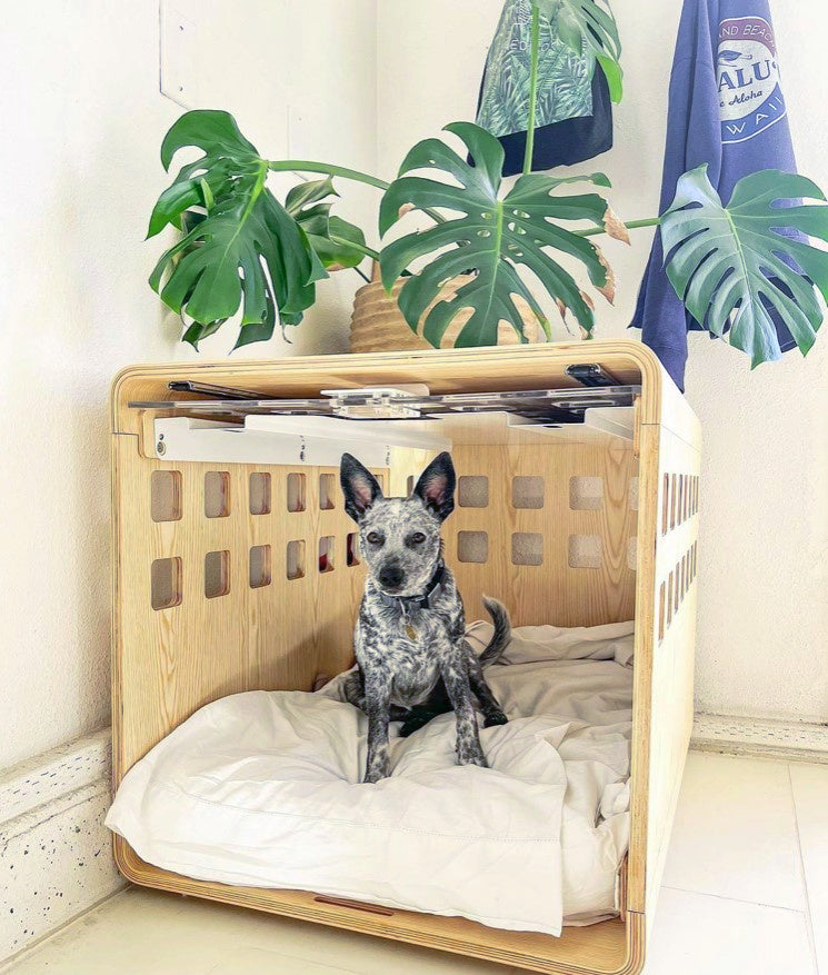 Premium Wooden Dog Crate