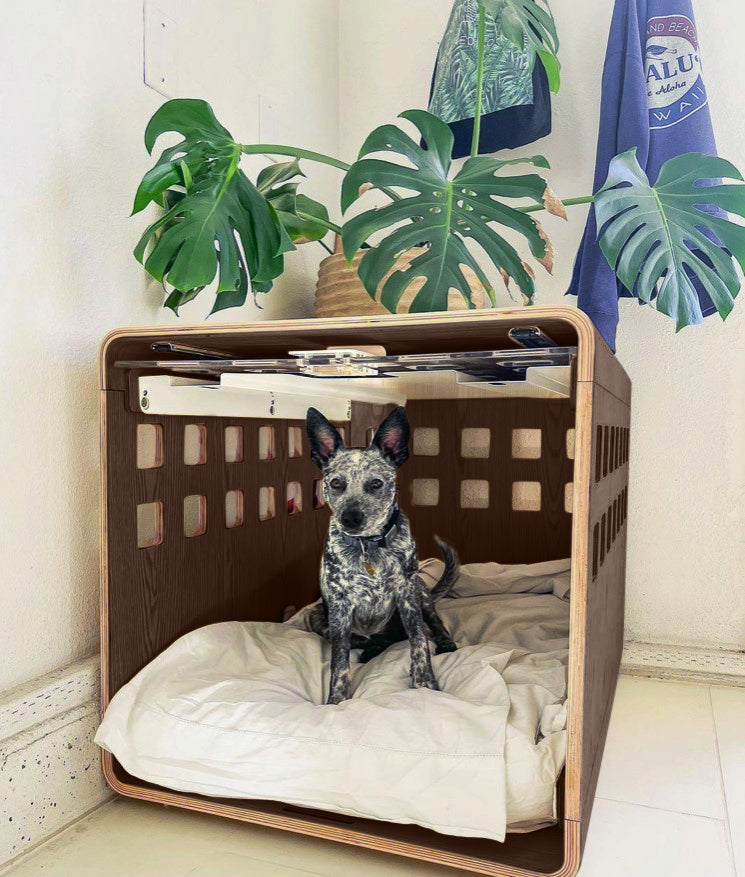 Premium Wooden Dog Crate