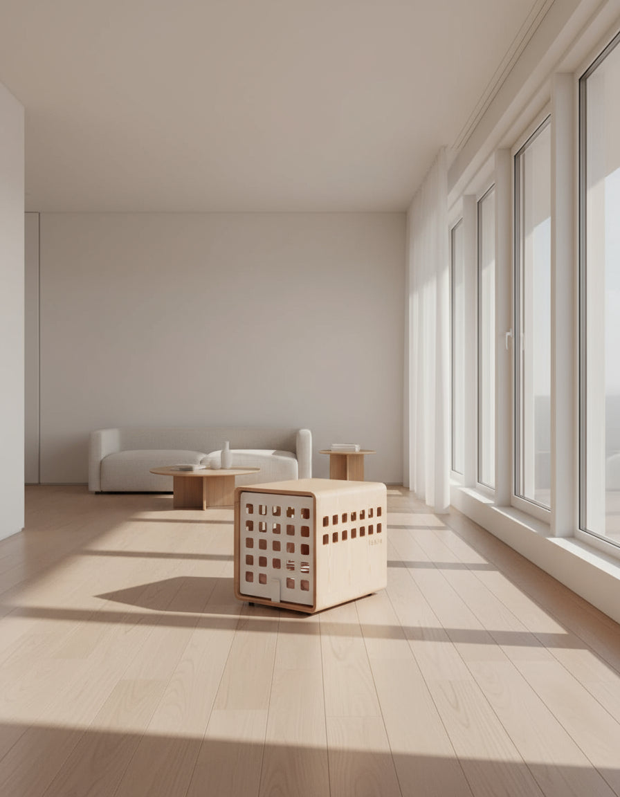 Premium Wooden Dog Crate