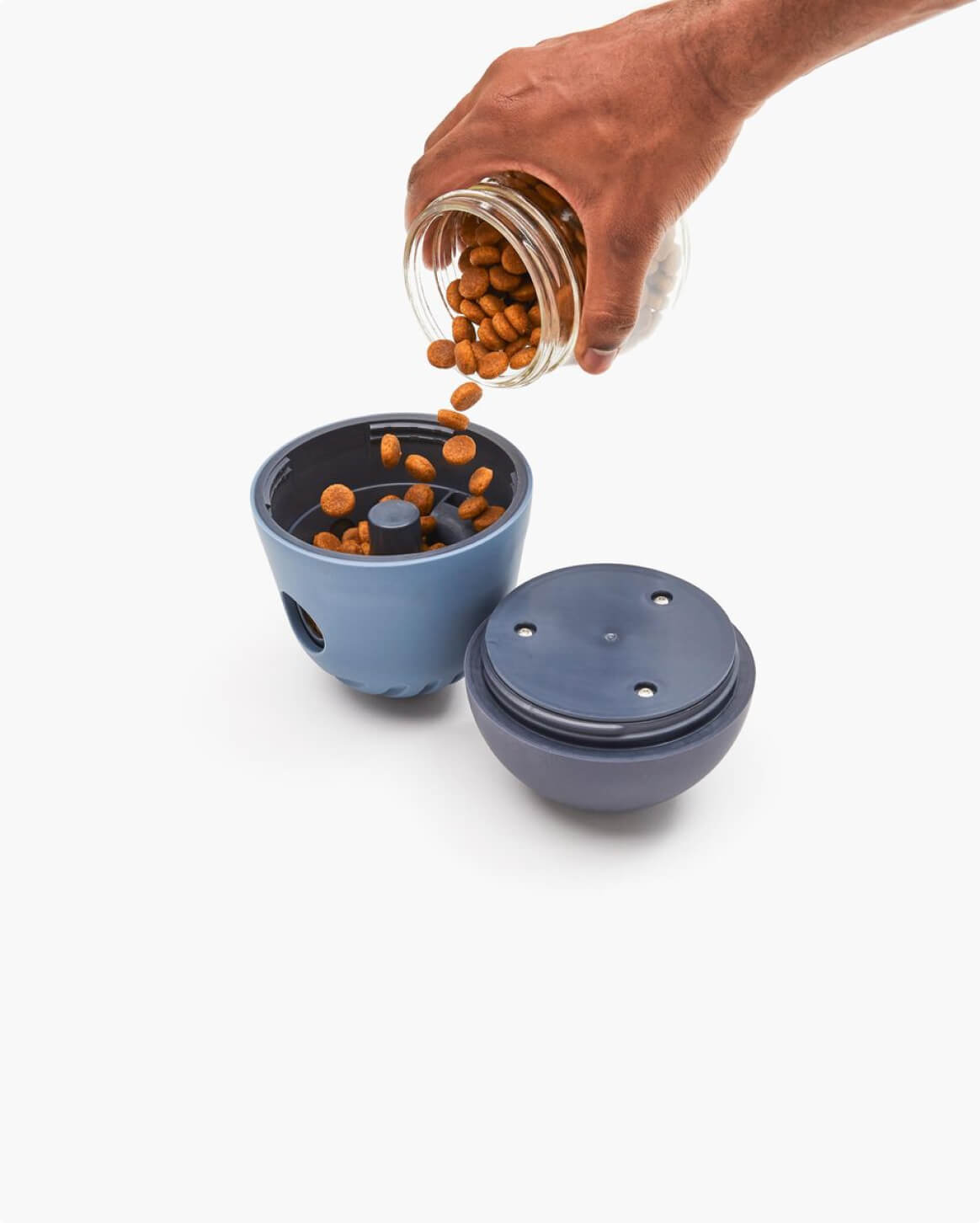 Interactive Dog Treat Puzzle Toy