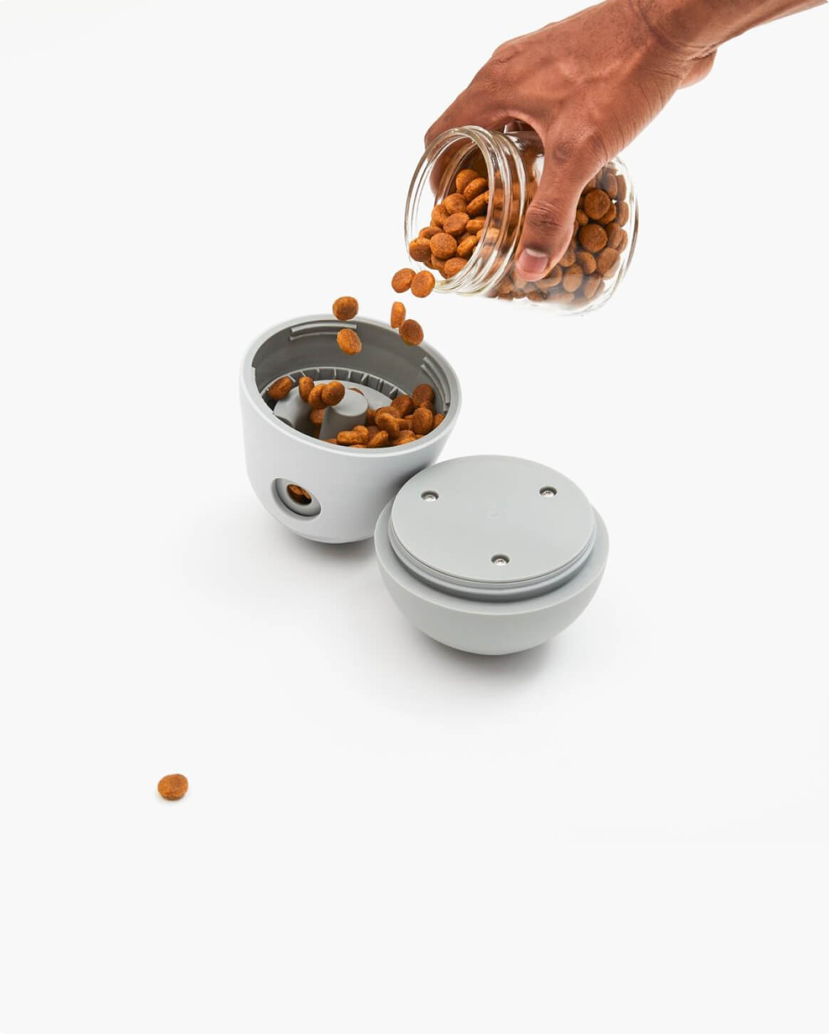 Interactive Dog Treat Puzzle Toy